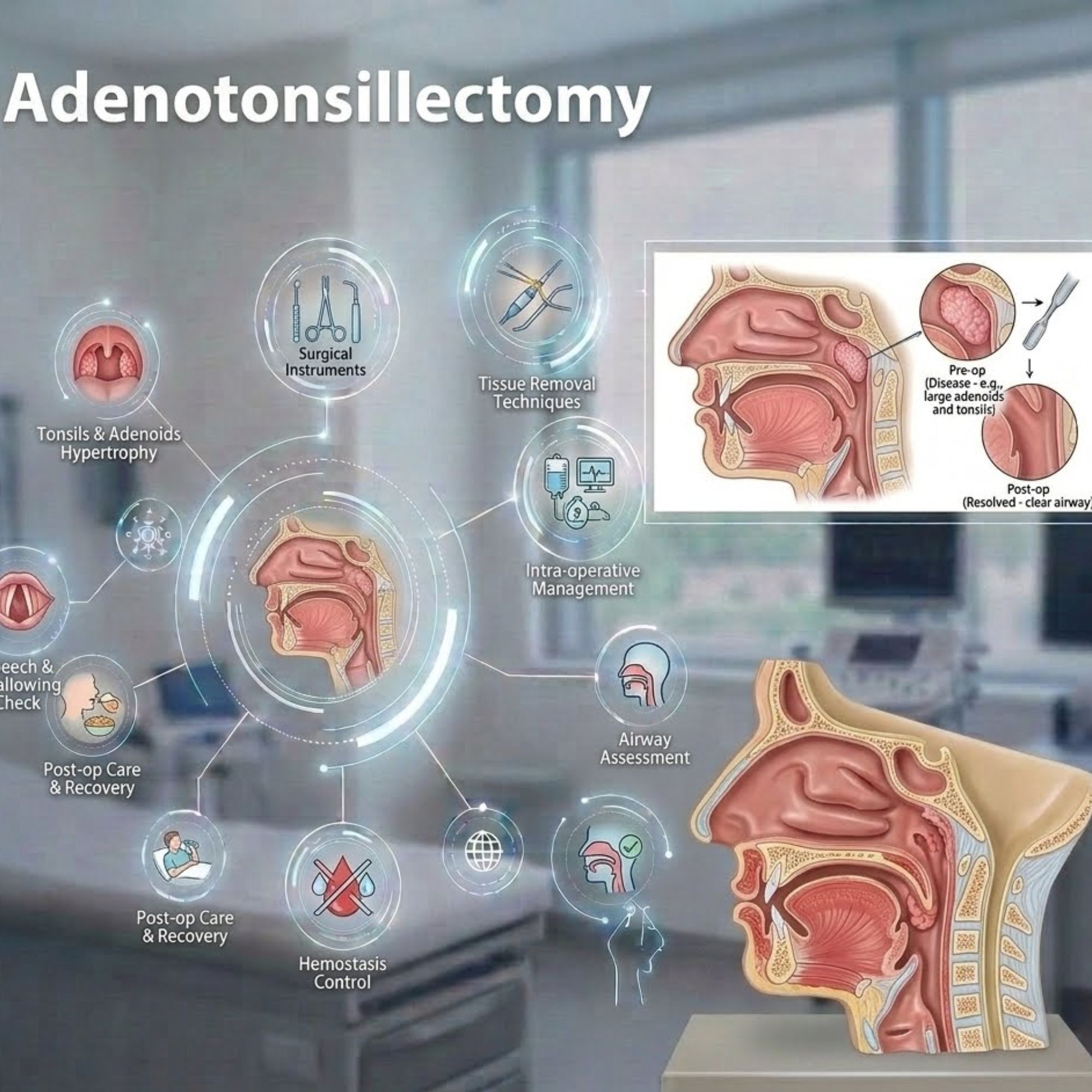 Tonsil and adenoid surgery